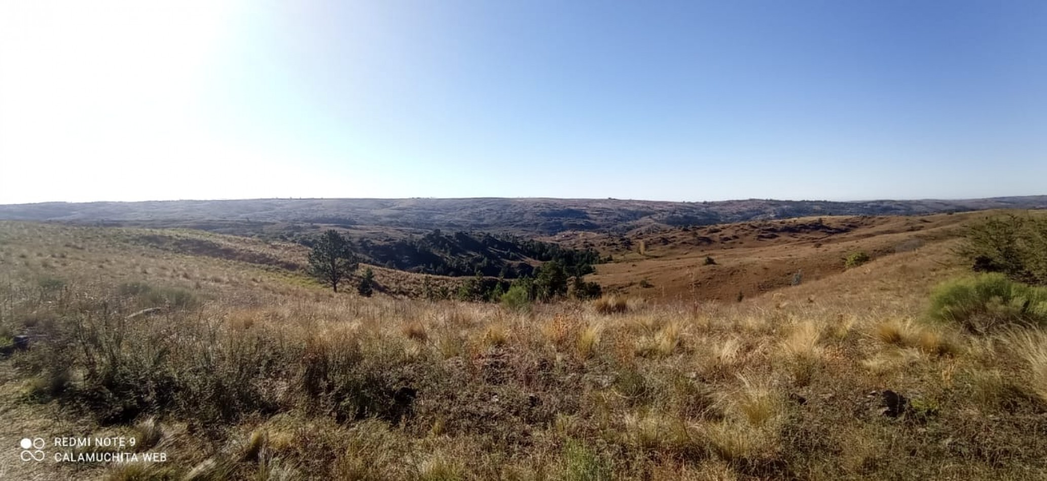 VENTA CAMPO 5 HECTAREAS CON ARROYO  APTO VIÑEDO CON CASA  2 AMBIENTES  EL DURAZNO CALAMUCHITA