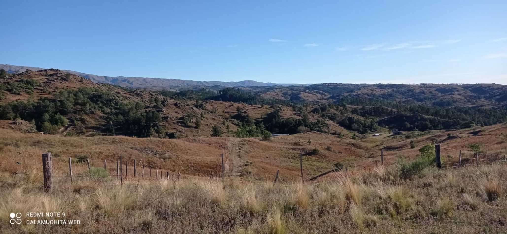 VENTA CAMPO 5 HECTAREAS CON ARROYO  APTO VIÑEDO CON CASA  2 AMBIENTES  EL DURAZNO CALAMUCHITA