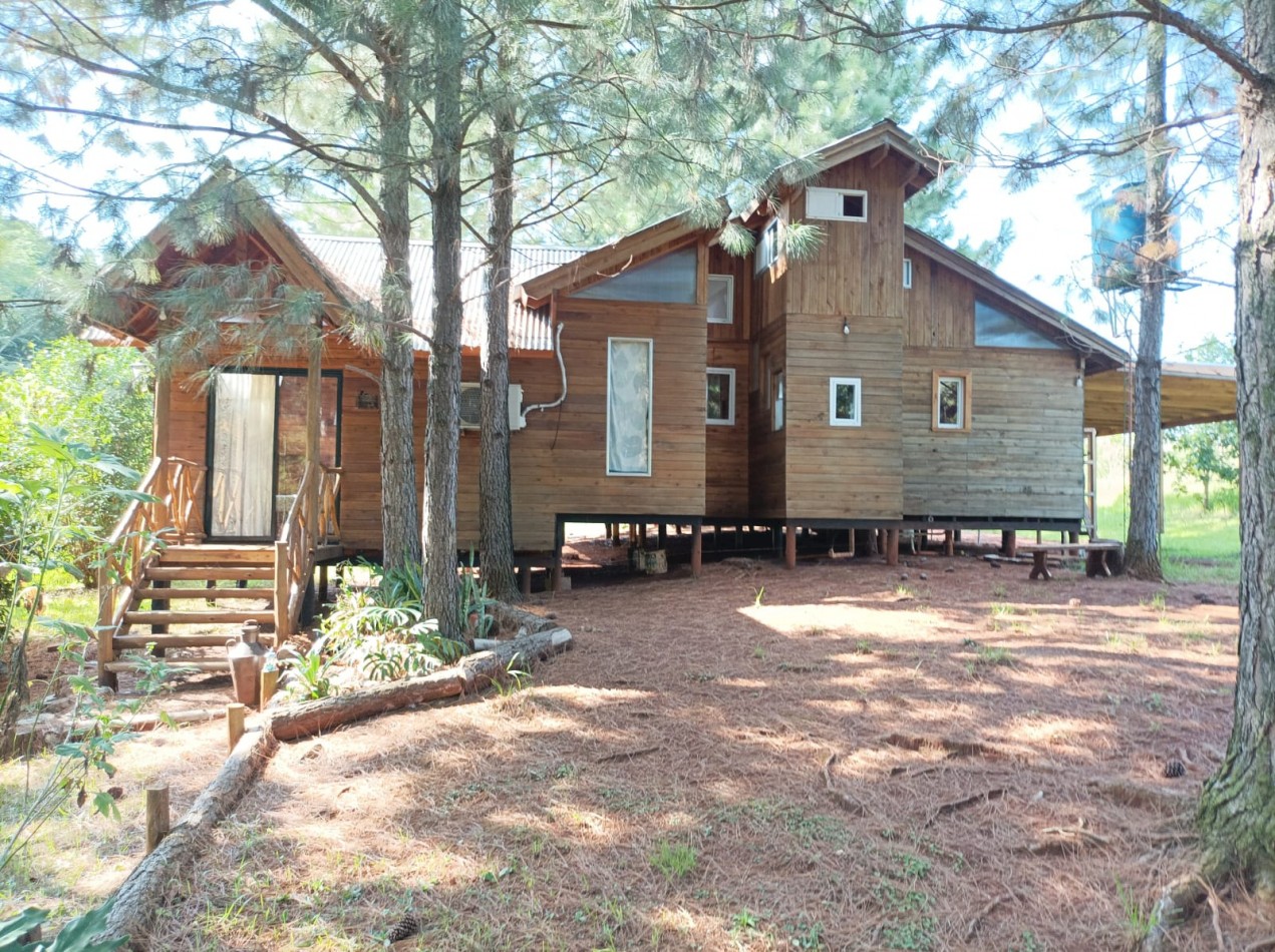 Casa en Venta estilo cabaña cerca del Salto Alegre