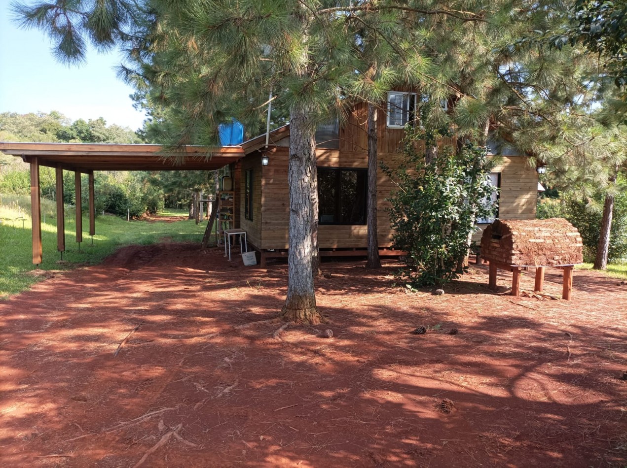 Casa en Venta estilo cabaña cerca del Salto Alegre